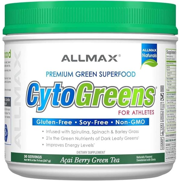 NEW 535G ALLMAX CYTO GREENS SUPERFOOD