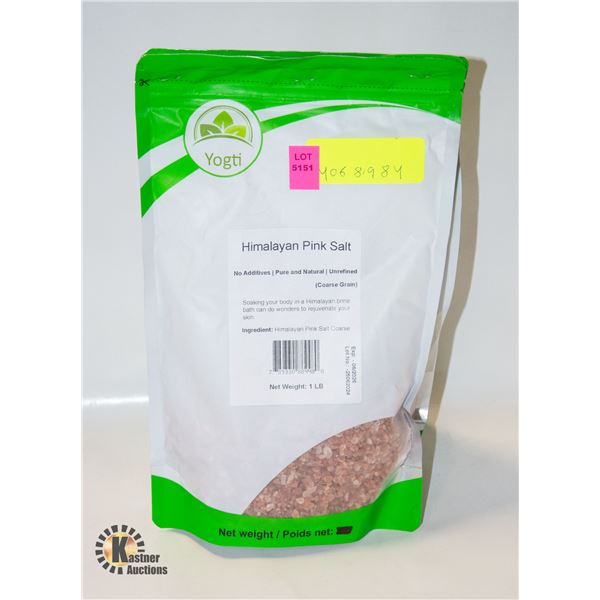 NEW 3 X 1LB HIMALAYAN PINK SALT