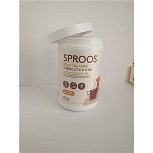 NEW 6 X 220G SPROOS KETO CREAMER