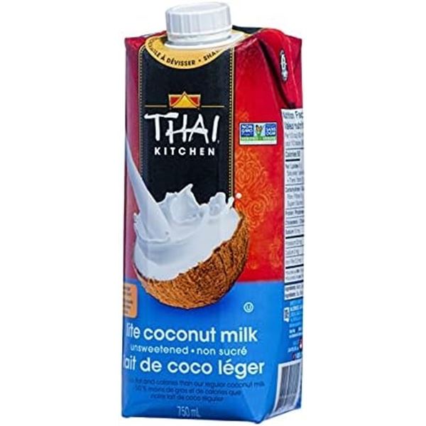 NEW 6 X 750ML THAI KITCHEN LITE COCONUT MILK