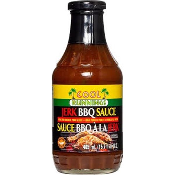 NEW 3 X 465ML COOL RUNNINGS JERK BBQ SAUCE
