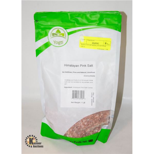 NEW 3 X 1LB HIMALAYAN PINK SALT