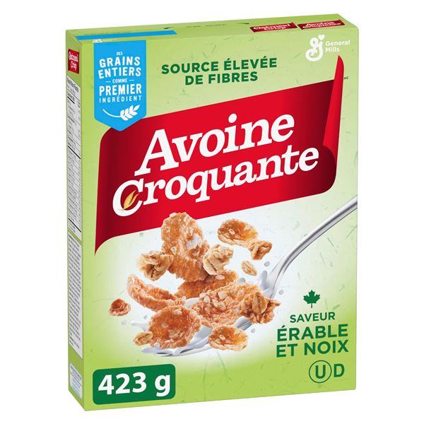 NEW 619G OATMEAL CRISP MAPLE NUT FLAVOUR