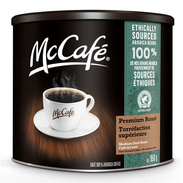 NEW 950G MCCAFE PREMIUM ROAST DARK ROAST