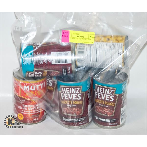 NEW 7 X 398ML CANNED FOOD