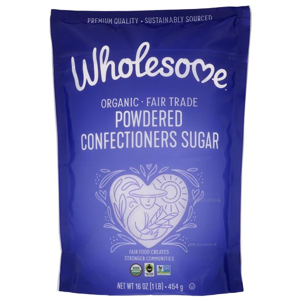 NEW 454G WHOLESOME ORGANIC ICING SUGAR