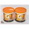Image 1 : NEW 2 X 560G GATORADE ORANGE DRINK POWDER