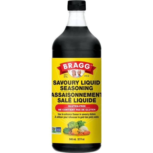 NEW 946ML BRAGG SAVOURY LIQUID SEASONING