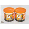 Image 1 : NEW 2 X 560G GATORADE ORANGE DRINK POWDER
