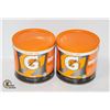 Image 1 : NEW 2 X 560G GATORADE ORANGE DRINK POWDER