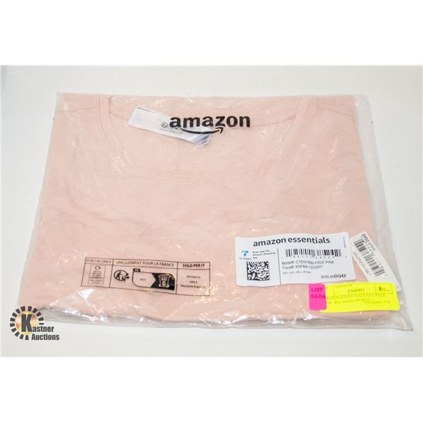 AMAZON ESSENTIALS SZ L PALE PINK  RELAXED SPORTS
