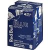 NEW 4 X 250ML REDBULL BLUEBERRY