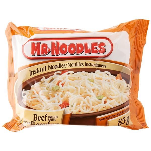 NEW 24 X 85G MR NOODLE BEEF