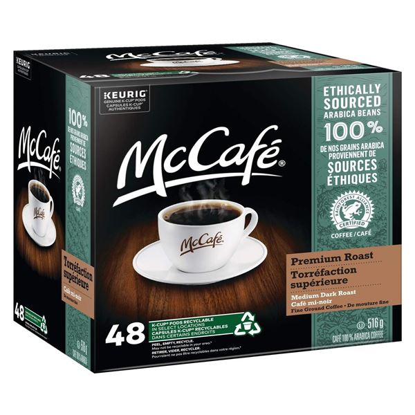 NEW 516G MCCAFE PREMIUM ROAST DARK ROAST
