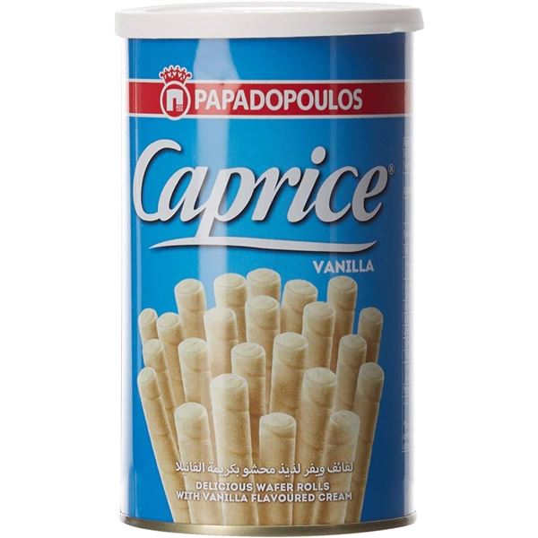 NEW 3 X 115G PAPADOPOULOS CAPRICE VANILLA