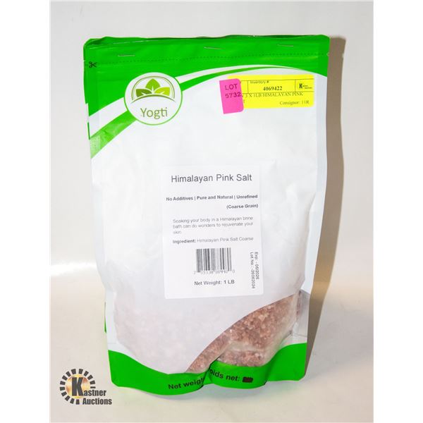 NEW 3 X 1LB HIMALAYAN PINK SALT