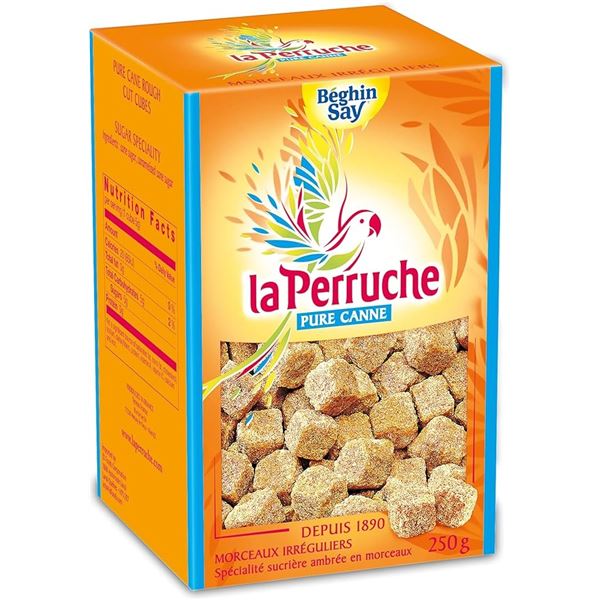 NEW 3 X 250G LA PERRUCHE PURE CANNE