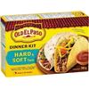 Image 1 : NEW 340G OLD EL PASO DINNER KIT HARD & SOFT TACO