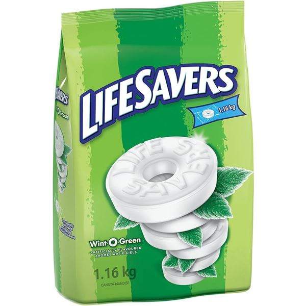 NEW 1.16KG LIFE SAVERS WINT-O-GREEN