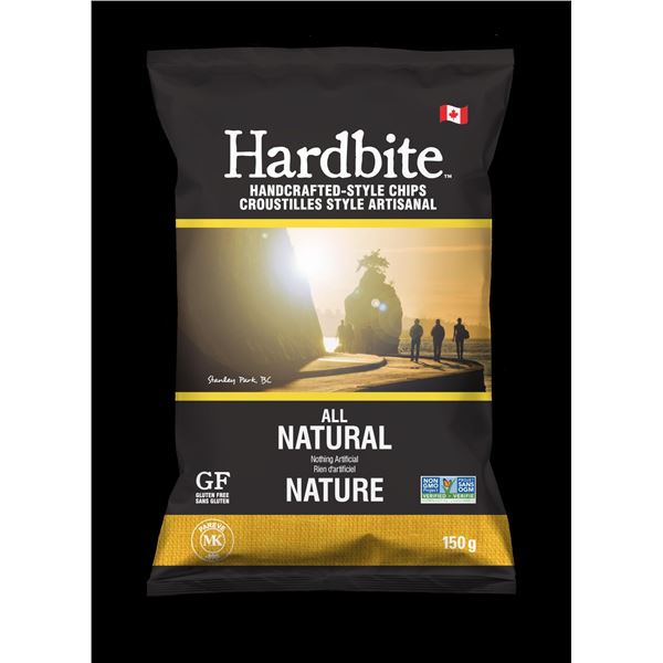 NEW 2 X 150G HARDBITE HANDCRAFTED-STYLE CHIPS