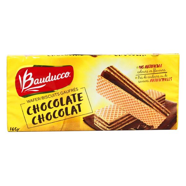NEW 4 X 165G BAUDUCCO PEANUT BUTTER WAFERS