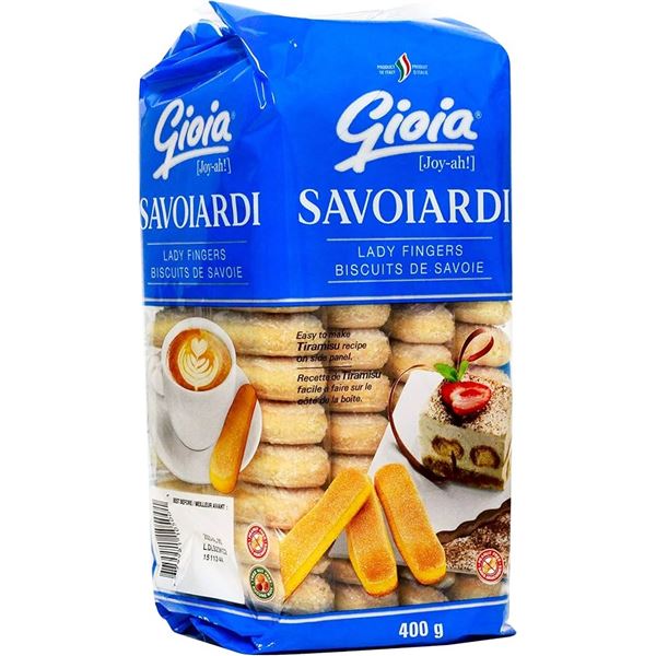NEW 400G GIOIA SAVOIARDI LADY FINGERS