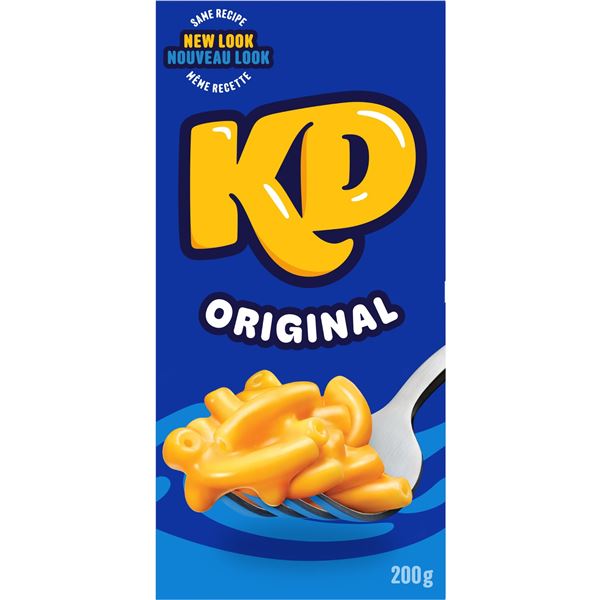 NEW 20 X 200G KRAFT DINNER MACARONI & CHEESE