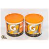 Image 1 : NEW 2 X 560G GATORADE ORANGE DRINK POWDER