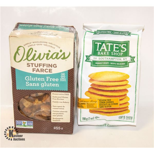 NEW 198GT TATES LEMON COOKIES 255G STUFFING FARCE