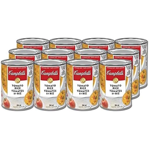 NEW 12 X 284ML CAMPBELL TOMATO RICE