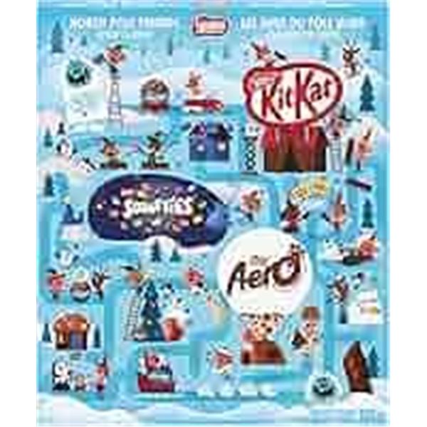 NEW 220G NESTLE NORTH POLE FRIENDS ADVENT CALENDAR