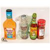 Image 1 : NEW 4 PACK OF SAUCES AND SPICES