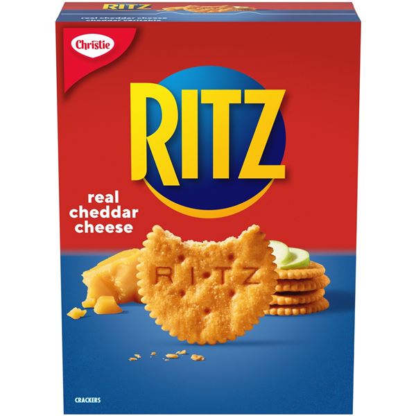 NEW 2 X 180G RITZ REAL CHEDDAR CHEESE
