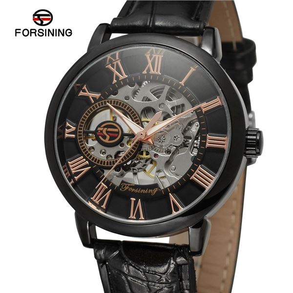 NEW MECHANICAL SKELETAL FORSINING WATCH