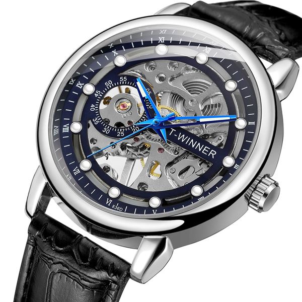NEW MECHANICAL SKELETAL T-WINNER WATCH