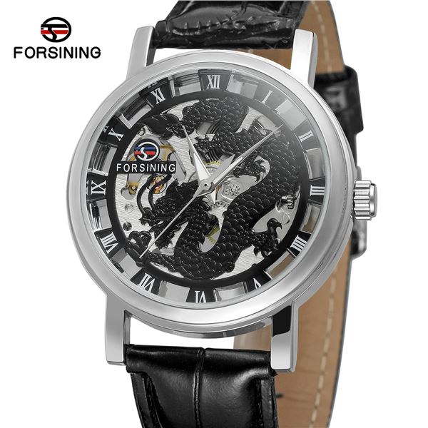 NEW MECHANICAL SKELETAL FORSINING WATCH