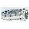 Image 3 : Rolex Ladies Stainless Steel Black Diamond Quickset Datejust With Oyster Band