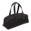 Image 2 : Chanel Black Nylon Mini Jacquard Travel Line Boston Bag