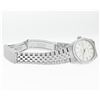 Image 8 : Rolex Mens Stainless Steel 36MM Silver Index White Gold Bezel Datejust Wristwatc