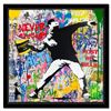 Image 1 : Banksy Thrower by Mr Brainwash Original