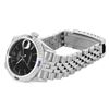 Image 4 : Rolex Midsize 31MM Quickset Stainless Steel Black Index Dial 18K Diamond And Sap