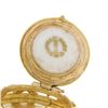 Image 7 : Vintage Limoges French 14k Gold Hand Painted Portrait Open Work Locket Pendant