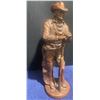 Image 1 : 1979 Austin Prod. Inc Plaster Cowboy Statue 19"T