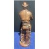 Image 2 : 1979 Austin Prod. Inc Plaster Cowboy Statue 19"T