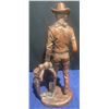 Image 2 : 1978 Austin Prod. Cowboy Plaster Statue 19"T