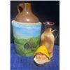 Image 1 : Bossons Made In England, Hand Painted Crck + Small Pitcher/Jug