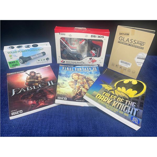 Team Canada Starter Kit, Solar Power Flashlight & More