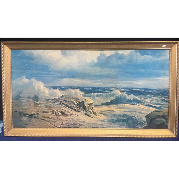 The Sea in Splendor by Philip Shumaker 31" x 27"tall