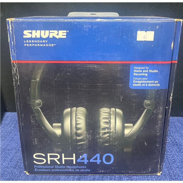 Shure Legendary Performance SRH-440 Professional Studio Head Phones for Home & Studio