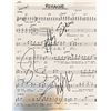 Image 1 : The Police Autographed Sheet Music